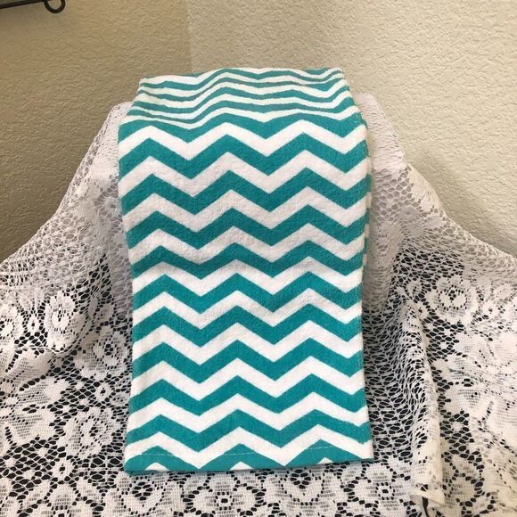 Watermelon/Strawberry Striped Kitchen Towel - Picture 3 of 3